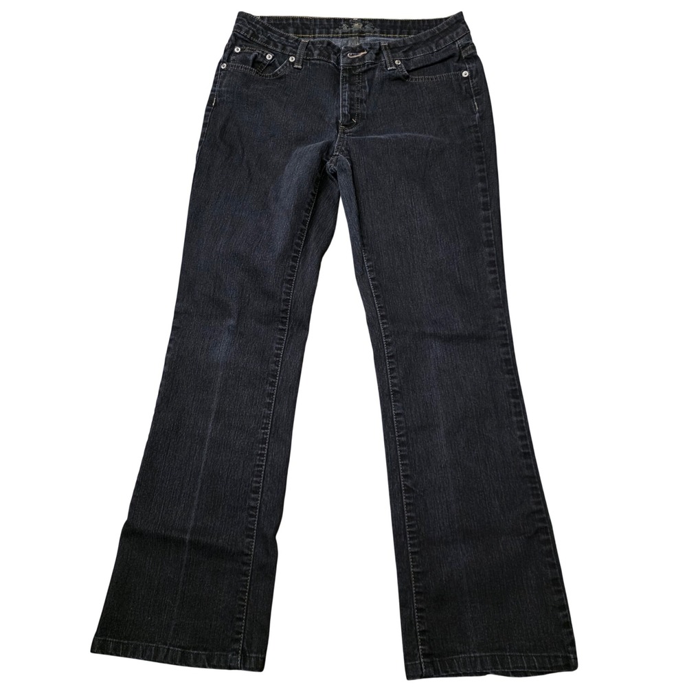 US POLO ASSN Womens Dark Wash Bootcut Jeans Size 8